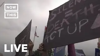 LGBTQ+ Protesters Rally Outside Supreme Court | NowThis