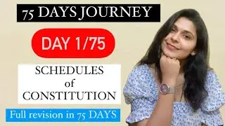 Schedules of Constitution || GS for SSC CGL #motivation #cpo #cgl #ssccgl #gsforssc #chsl #politics
