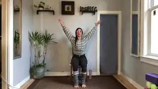 Chair Yoga for hips and core.