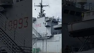 NATO warships in Estonia 2023. #nato #military #navy #us