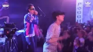 YUNGRUSSIA 2061 на вечеринке Future Shift от adidas Originals и Boiler Room 4.8.2016
