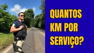 Quantos quilômetros um PRF roda por serviço?