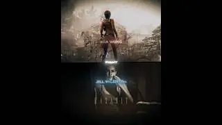 Jill Valentine vs Ada Wong | resident evil #shorts
