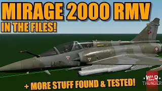 BONUS INFORMATION! MIRAGE 2000 RMV FOUND in FILES! Is STEALTH better now? & MORE - War Thunder DEV