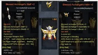 Mejorando set arcángel+2 y una breve descripcion del skin archangel - Mu Dragon Havoc.