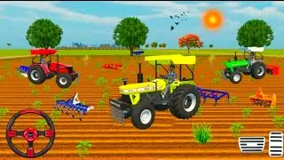NEW HOLLAND 🚜 , JHOTTA 🚜 , SONALIKA 🚜 , TRAKTOR, FARMING 🌾 🌿 GAM 3D #viralvideo #trending#3d