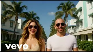 Shakiraf ft Pitbull - From Miami to Ibiza( official AI music video 2026)