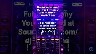 DJ Hybrid - Takeover 2023 x Ozma & LowRIDERz - World Of Acid #drumandbass #djmix #bassmusic #edm