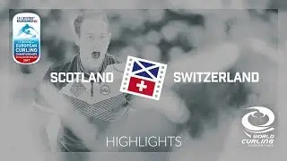 HIGHLIGHTS: Scotland v Switzerland - Semi-final - Le Gruy&egrave;re AOP European Curling Championships 2017