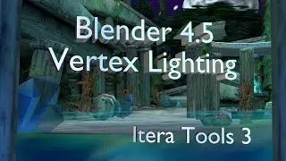 Itera Tools 3 - Blender 4.5 Vertex Lighting