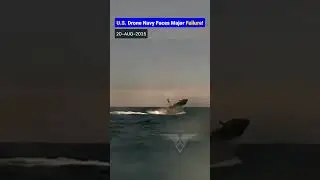 $1 billion U.S. Navy drone boat crash!
