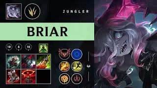 Briar Jungle vs Jarvan IV - EUW Grandmaster Patch 26.01