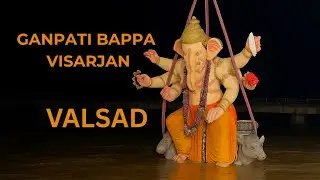 Ganpati Bappa visarjan 2025 , Valsad #visarjan 
