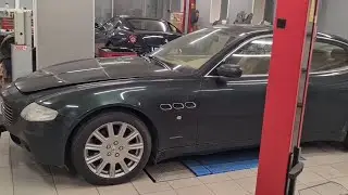Maserati Quatroporte: итальянский авто в британском цвете...