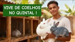 👉 Este Jovem Moçambicano Vive da Criação de Coelhos no Quintal (Nova Zelândia & Viena Azul)
