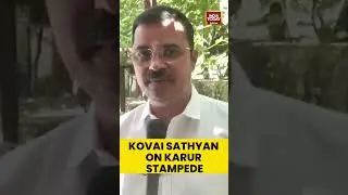 #aiadmk National Spokesperson Kovai Sathyan criticizes #tvk for mismanagement during #karur stampede