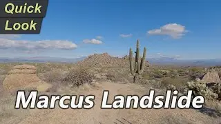 Quick Look: Marcus Landslide Trail Hike - Scottsdale, Arizona