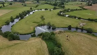 River Dove and Weir in 4K