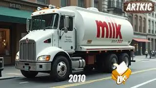 Milk transporter truck: Evolution from 1910 to 2026