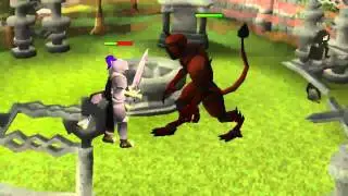 RuneScape-Killing Delrith! HD!