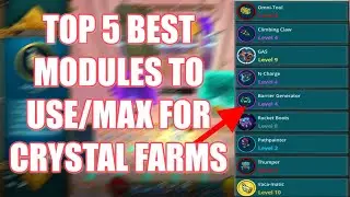 BEST MODULES TO USE/MAX FOR CRYSTAL FARMING - Trove (Top 5) 2020