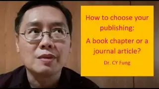 How to choose your publishing: a book chapter or a journal article?