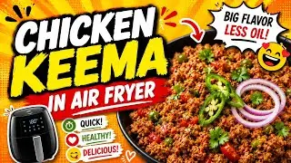 Chicken Keema In Air Fryer???? Can We Make? Easy Cooking @AirFryerRasoi24 