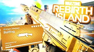 new BULLFROG is BROKEN on REBIRTH ISLAND! 😍 (Best Bullfrog Class Setup Warzone)