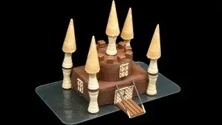 Ritterburg-Kuchen/Schlosskuchen f&uuml;r Jungen (Castle Cake For  Boys)