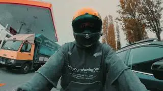 motovlog around Istanbul  traffic