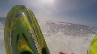 'The Breakdown' How to get out through big surf
