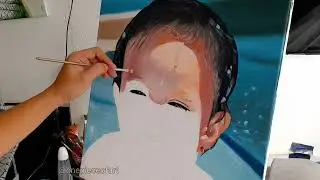 Oil painting realism portrait #2