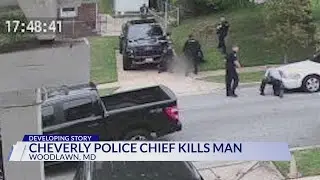 Cheverly police chief shoots, kills man