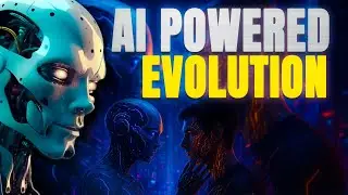 AI Powered Evolution | Future of Humans & Technology | Sci-Fi Concept Art