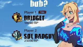 matched against plat 2 sol in gold 3...seems fair | Guilty Gear Strive