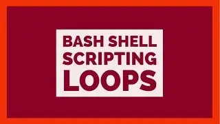 Shell Scripting Loops