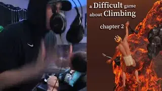 THE GREAT FALL... (a Difficult game about Climbing Chapter 2) (Part 4)