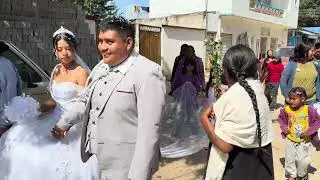 Walking with the Bride and Groom through the Streets of Santa Luc&iacute;a Ocotl&aacute;n 2025 #traditions