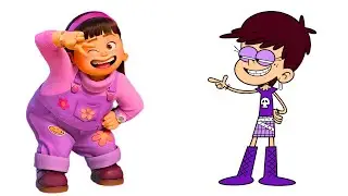 TURNING RED 2 MOVIE CHARACTERS AND THEIR FAVORITE LOUD HOUSE CHARACTCERS!