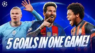 5 GOALS IN ONE GAME?! 😱 Most Incredible Champions League Performances Ever!