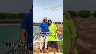 Lift irrigation project in My Friend land#1.5 CR Letters capacity#mind blowing wonderful feelings