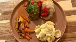 Golabki and Homemade Bread