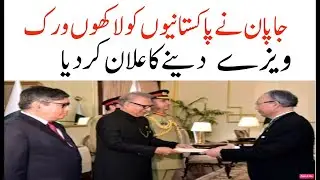 Japan Nei Pakistan Ko Muft Lakhon Work Visay Deinay Ka Elaan Ker Diya, Tas Qureshi