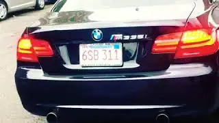 2011 BMW 335 n55 straight pipe