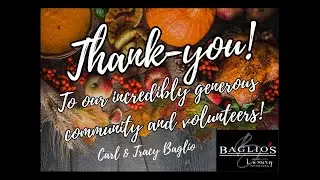 Giving Basket Recap and Thank-you!