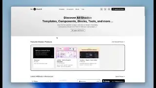 Explore All Shadcn &ndash; Your Ultimate Shadcn Directory | Tools, Components Blocks and Templates.