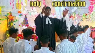 1st time rourkela parish holy confirmation//hathibanda jalda rourkela @soyvlogs 