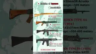 &ldquo;Arisaka &rarr; Howa Type 20: Japan&rsquo;s Rifle Evolution 💥 #shorts RifleEvolution #subscribe