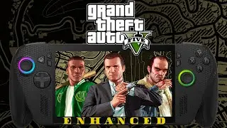 Grand Theft Auto V Enhanced ROG XBOX ALLY X Performance: Ryzen AI Z2 Extreme
