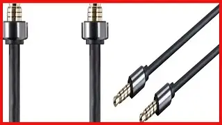Great product -  Monoprice Onyx Series Auxiliary 3.5mm TRRS Audio & Microphone Cable, 6ft - (118633)